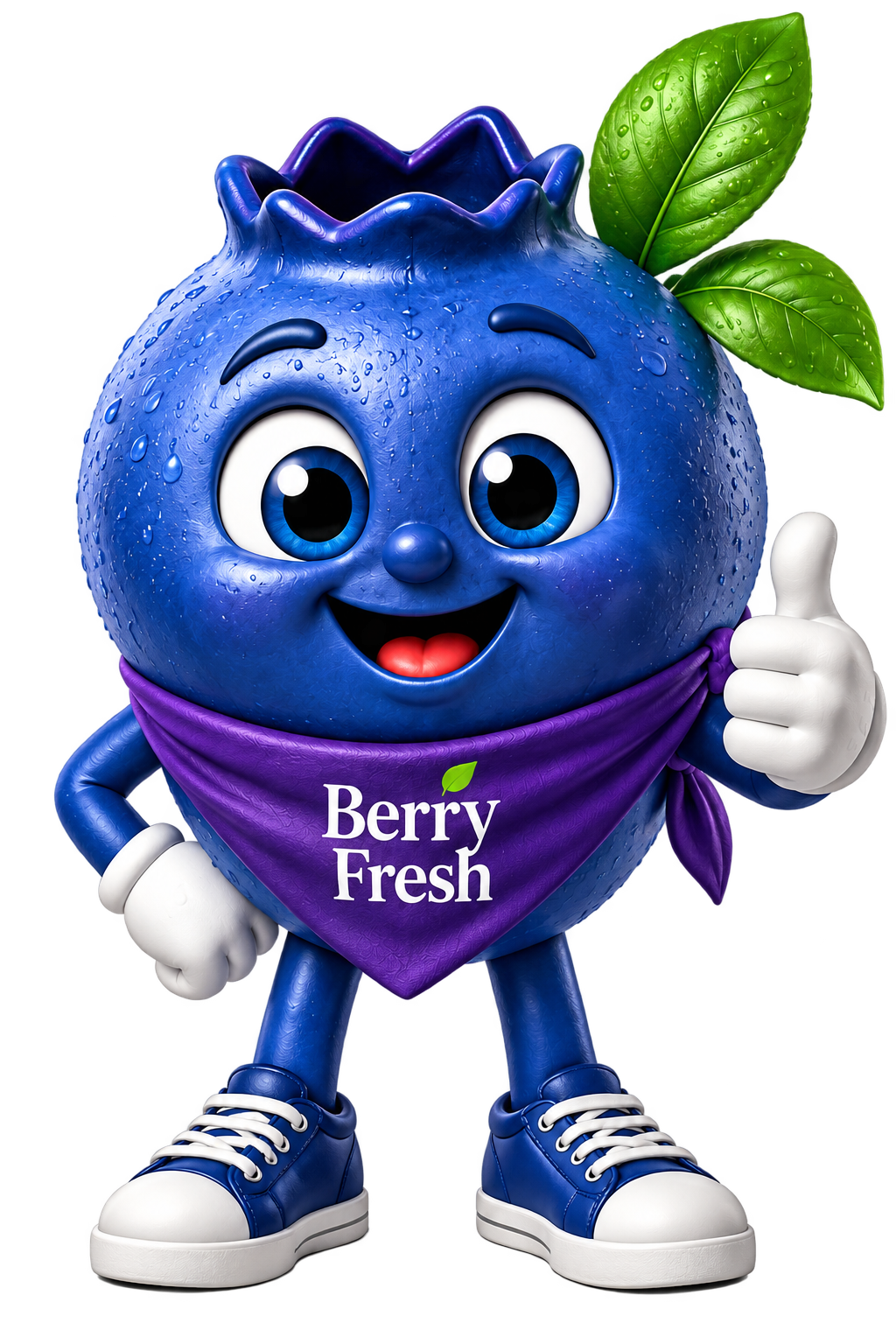 Berry Fresh mascot character